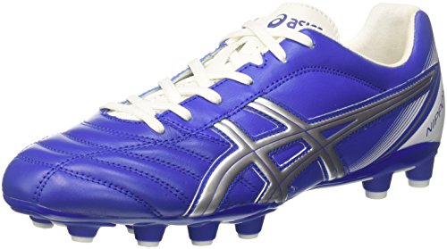 Asics Nippon CS, Scarpe per Allenamento Calcio Unisex – Adulto, (Royal/White/Silver), 44 EU