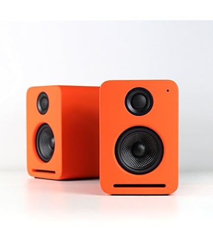 Nocs NS2 V2 AirPlay Lautsprecher Grau – Aktiv, Mit AirPlay, Kevlar-Tieftöner, Für Streaming