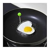 Alimentos de calidad de acero inoxidable duradero huevo frito huevo panqueque molde perfecto forma panqueques o tortilla.