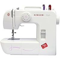 Singer Start 1306 - Máquina de coser mecánica, 6 puntadas, color blanco