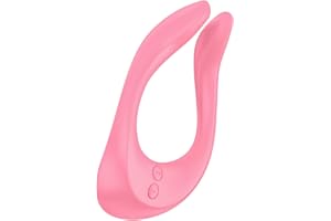 Vibrator Satisfyer Partner Multifun 2 mit 100 Vibrationskombinationen, Sexspielzeug Frauen Männer Paare, drehbar wiederauflad