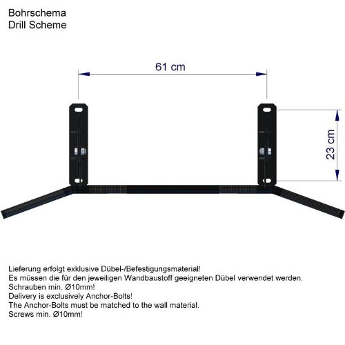 Barbarian-Line Multigrip-Klimmzugstange Wand/Decke - 5