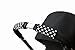 Choopie Citygrips Single Handle Bar Covers Large (Polka Dot Black & White), Buggy Bar Covers, grips