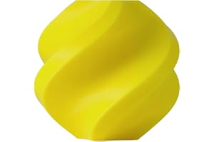 Bambu Lab PLA Basic (Yellow) 3D Printer Filament 1.75mm, 1KG Spool, High-Speed PLA, Low Warping, Smooth Extrusion, ±0.03mm Accuracy, FDM Printer Compatible