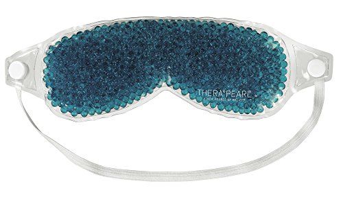 TheraPearl Eye-ssential Mask, Reusable Eye Mask with Flexible Gel Beads for Hot Cold Therapy, Best Spa Eye Wrap for Puffy Eyes, Non Toxic Compress for Swollen Eyes, Relaxation, Hot Cold Pack