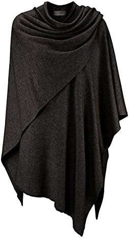 Cashmere poncho scarf - Women's high quality cape - XXL shawl and tunic with sleeves - Knitted sweater - Cashmere Dreams sweatshirt - Stole for summer and winter - Zwillingsherz