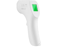 CUNSIEUN Termometro portatile senza contatto ad alta precisione buona sicurezza misurazione rapida facile funzionamento termometro