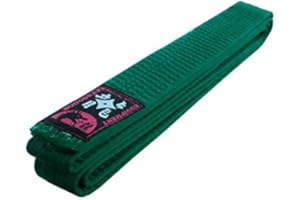 Budodrake Ceinture karaté Judo Ceinture Taekwondo Vert