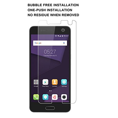 MaxKu ZTE Blade V8 Schutzfolie, [2 Stück] Glasfolie Hartglas 9H Hardness Panzerglas Displayschutz Anti-Kratz Displayschutz für ZTE Blade V8 - 5