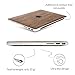 Woodcessories – ECOSKIN – MacBook 12 Cover, Custodia, in vero legno, mela logo (certificazione FSC – noce) noce MacBook...