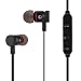 Produktbild Bluetooth Kopfhörer (Kopfhörer Bluetooth, Bluetooth Kopfhörer, AURICULARES Bluetooth) Kopfhörer Sportler v4.1,2.4g kabellos mit Mikrofon für iPhone, Android Smartphones und andere Geräte (schwarz)