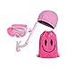 Produktbild HYRL Kinder Schwimmen Tauchen Brille Schnorchelausrüstung Set Silikon Scuba Schwimmen Silikon Scuba Schwimmen,B