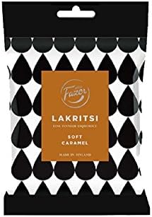Fazer Lakritsi - Soft Caramel - Fine - Finnish - Black Licorice - Liquorice - Candies - Sweets - Bag 150g