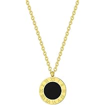 Jewels Galaxy Gold Plated Stainless Steel Roman Numerals