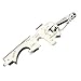 Produktbild TOOGOO(R) 8-in-1 Flaschenoeffner Schluesselanhaenger Keychain Gadget Multifunktions Werkzeug Key Clip Silber