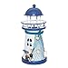 Produktbild Mediterrane Kerze in Leuchtturm-Form Eisen LED-Licht mit Anker für Tisch Dekoration für Zuhause #1