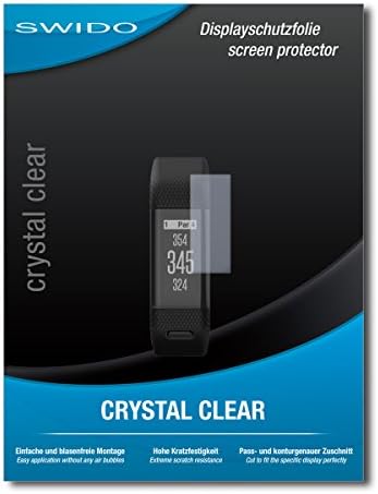2 x SWIDO® Screen Protector Garmin Approach X40 Screen Protection Film "CrystalClear" invisible