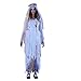 Produktbild Junjie Cosplay Erwachsene Frauen Sexy White Corpse Braut Halloween Cosplay Party Kostüm V-Ausschnitt Baumwolle Weiß