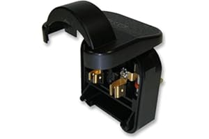 Powerconnections Schuko to Uk Plug Black/5A SCP.BLACK.5A