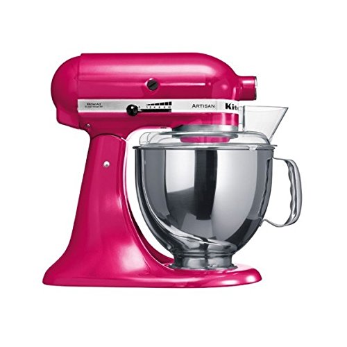 KitchenAid 5KSM175PSERI, ARTISAN Küchenmaschine mit Profiausstattung, HIMBEEREIS