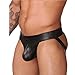 Produktbild LOBTY Sexy Herren Slips G-Cup Tanga Unterwäsche Herren Leder Dessous Unterhosen