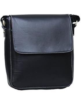 KGNExportsHouse, 9 Zoll Cross Body Bag Leather Abendtasche Shopper tasche Handtasche Kreuzkörper Ledertasche Überqueren...