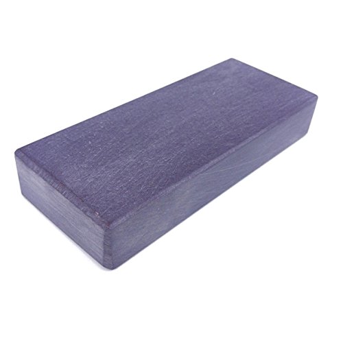 Schleifstein Belgischer Brocken blau handgefertigter Naturstein Abmessungen 100x40x18 mm Messer-Schärfer
