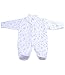 BabyPrem Premature Baby Sleepsuit Velour Clothes Stars Unisex GREY PREM 2