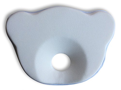 Babykissen Lexikind | Babykopfkissen gegen Plattkopf | Baby Kopfkissen gegen Verformung des Hinterkopfs | Memory Foam