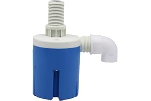 HISUNFARM 1/2'' Automatic Float Valve Water Level Control for Livestock Drinking Water Tank Toilet Swimming Pool Aquarium Automatic Irrigation (Top Inlet)