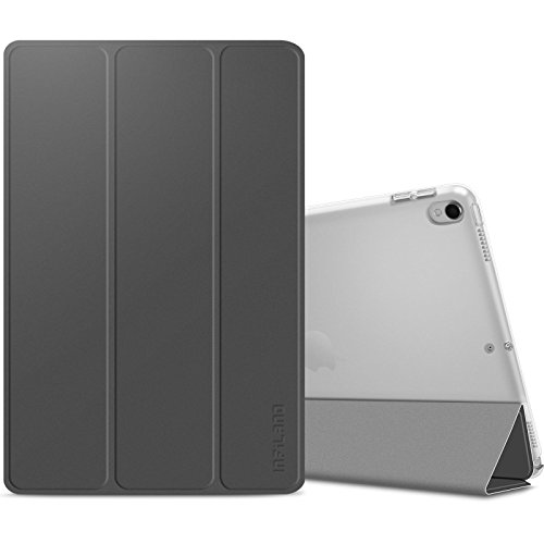 iPad Pro 10,5 Hülle, Infiland Ultra Smart Slim Lightweight Schutzhülle Cover für Apple Neu iPad Pro 10,5" Display 2017(mit Auto Schlaf / Wach Funktion)(Weltraum Grau)