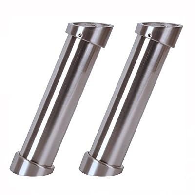 Nordlinger Pro 780033 Lot de 2 Supports de snack rond Lux finition Inox