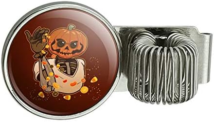Jack O Lantern Halloween Candy Sugar Salt Bae Pumpkin Pen Holder Clip Accessory for Planner Journal Appointment Book Diary Notebook