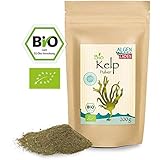 ALGENLADEN BIO Kelp Pulver - 200g | natürliches Jod | Kelp aus dem europäischen Atlantik