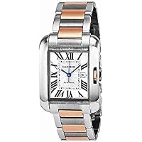 Cartier Women's W5310007 Tank Anglaise Analog Display Automatic Self Wind Two Tone Watch