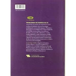 Problemas de hidráulica III: Adaptado al Grado de Ingeniería Civil