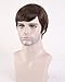 Cool2day® Fashion Men's Short Layered Wig (Model: Jf010471) (Dark Brown)