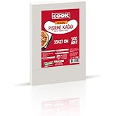 Cook EDT Kesilmiş Pişirme Kağıdı, 33 x 27 cm, 100 Yaprak