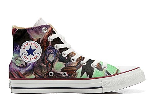mys Converse Custom Printed Italian Style Demon Style