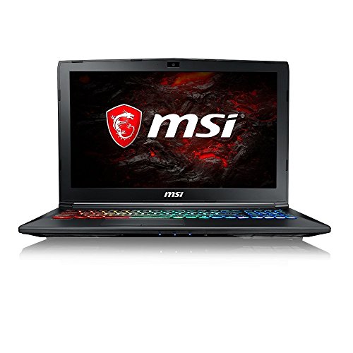 MSI GP62MVR 7RFX Leopard Pro 15 6-Inch Laptop -  Black   Intel Core i5-7300HQ  8 GB RAM  1 TB HDD Plus 256 GB SSD  GeForce GTX 1060  3GB GDDR5  Window