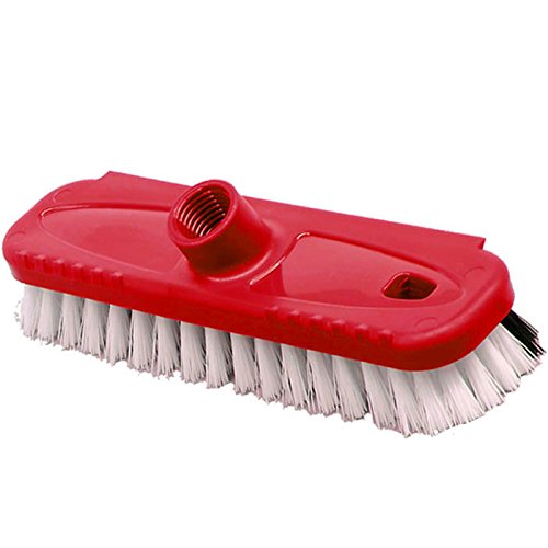 Preisvergleich Produktbild Bürstenmann Schrubber mit Kunststoff Körper, Koralle – Rot