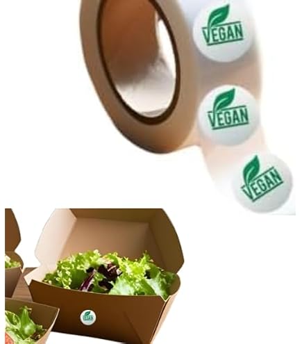 500 Pz/rotolo Kraft Rotondo In Bianco Kraft Adesivi Etichette 500 Pz/rotolo Kraft Rotondo In Bianco Kraft Adesivi Etichette