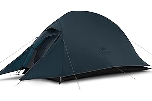 Naturehike Cloud Up 1 Tente de Camping 3-4 Saisons, Tente Légère pour 1 Personne, Imperméable, Insecticide, Tente Familiale pour Plein Air, Randonnée, Alpinisme
