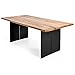 Produktbild MÖBEL IDEAL Esstisch Eiche Massiv 200 x 100 cm Tisch Wildeiche Massivholz Braun Natur geölt