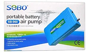 Sobo Portable Battery Aquarium Air Pump | SB-960 | Happy Fins