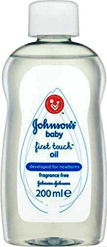 Johnsons Baby First Touch Oil Fragrance Free 200ml