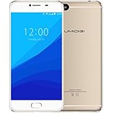 Mobile Phone, UMIDIGI C NOTE Unlocked Smartphone 5.5 Inch HD Screen, Android 7.0, MTK6737T Quad Core, 3GB RAM+32GB ROM, 4G LTE FDD, 13.0MP + 5.0MP Camera, Dual SIM with Fingerprint Sensor GPS WIFI (Gold)