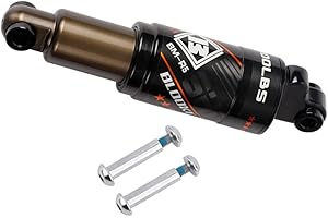 PEWETE SM SunniMix Amortisseur De Choc Arrière d'air De VTT Amortisseur De Pression D'huile, Amortisseurs pour Vélo, 165mm équipement Absorbant avec Pièces - 165mm1000lbs