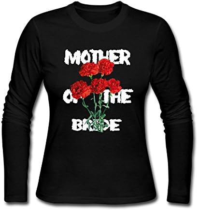 HappySL Mother Of The Bride For Bridal Party Women's Soft Long Sleeve Round Neck Pullover Sweatshirt Pullover Shirt Tops