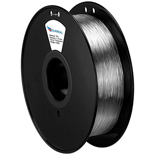 Surreal 3D filamento de la impresora - TPU Flexible 1,75 mm 800g - Transparente